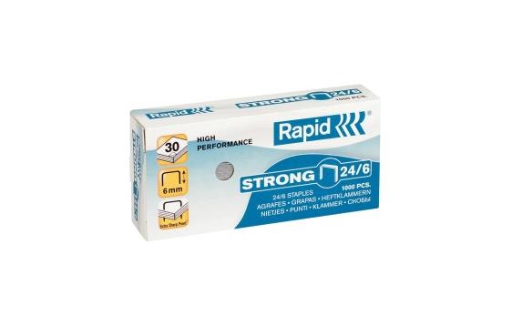 778631 Rapid 24855800 Heftestift RAPID Strong 24/6 (1000) 